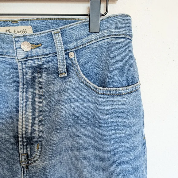 Madewell The Perfect Vintage Straight Crop Jean Size 28 - Picture 7 of 11